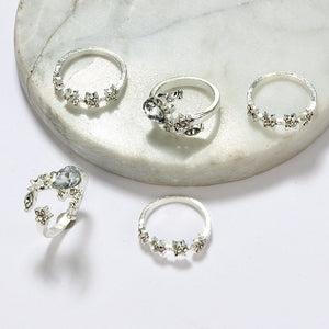 Simia 5-Piece Diamond Set Ring