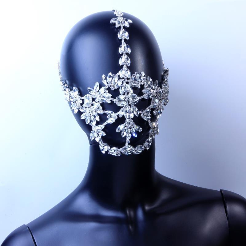 Rhinestone mask