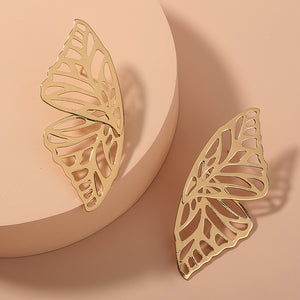 Overblown Butterfly Stud earrings