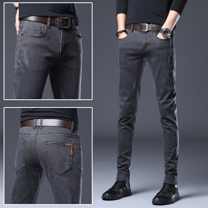 Slim fit stretch leg pants