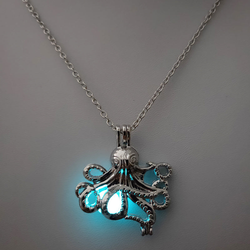 Luminous Octopus Necklace