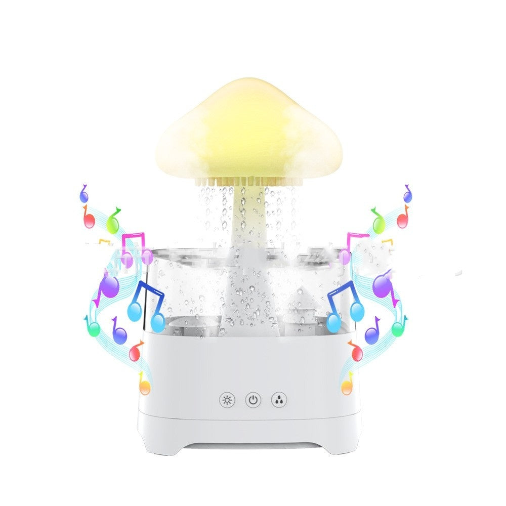 Bluetooth Connection Rain White Noise Raindrop Humidifier