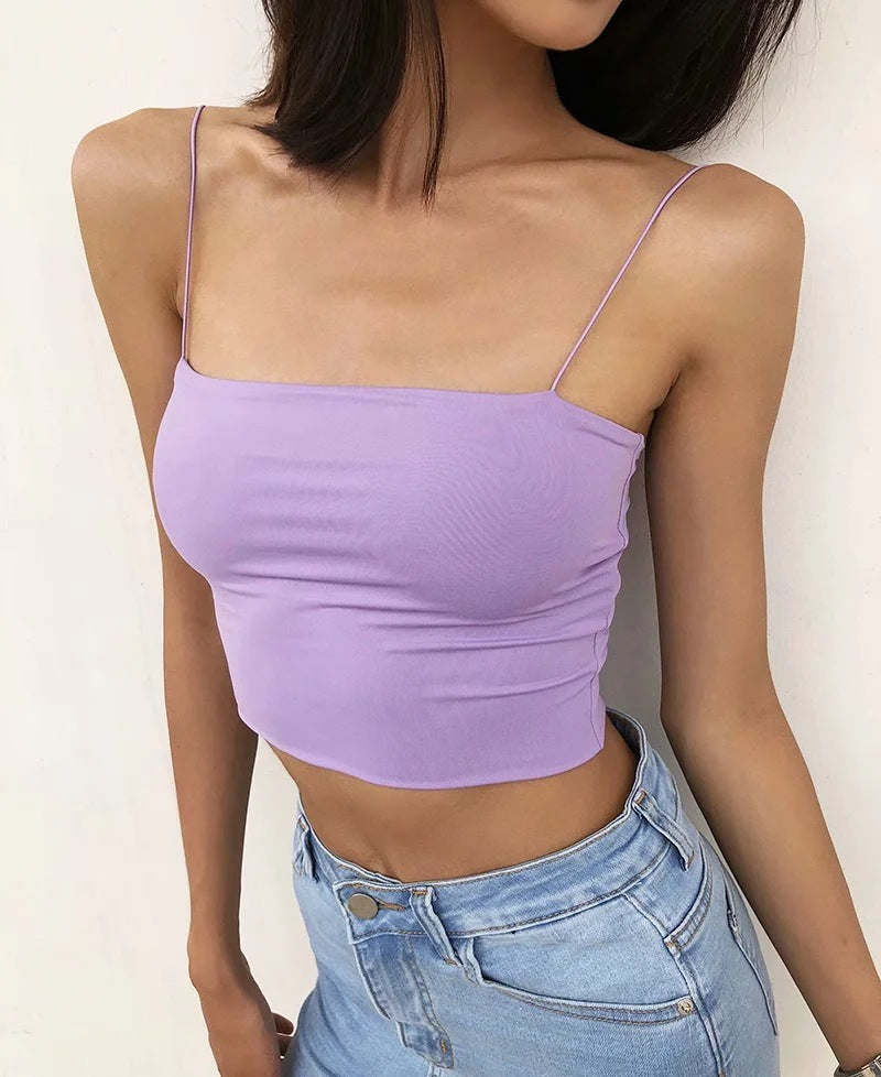 Stretch Slim-fit Top With Bottom