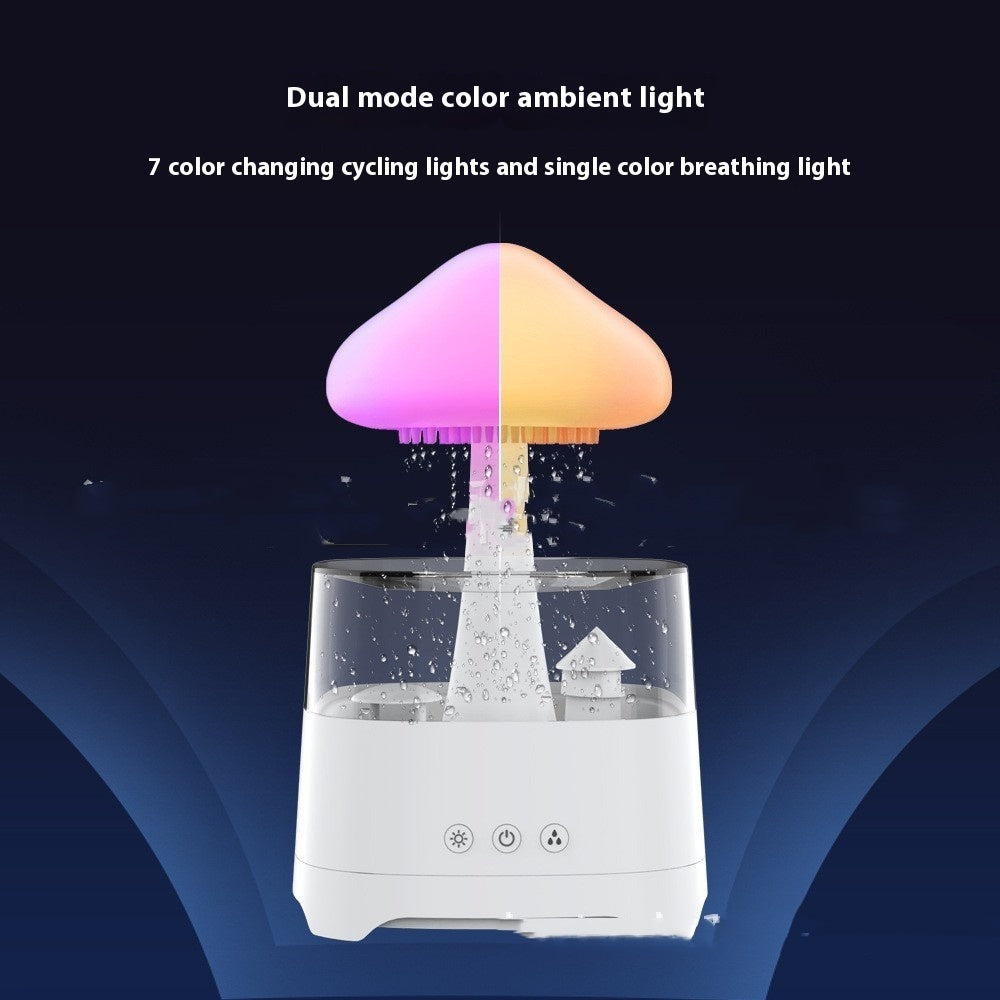 Bluetooth Connection Rain White Noise Raindrop Humidifier