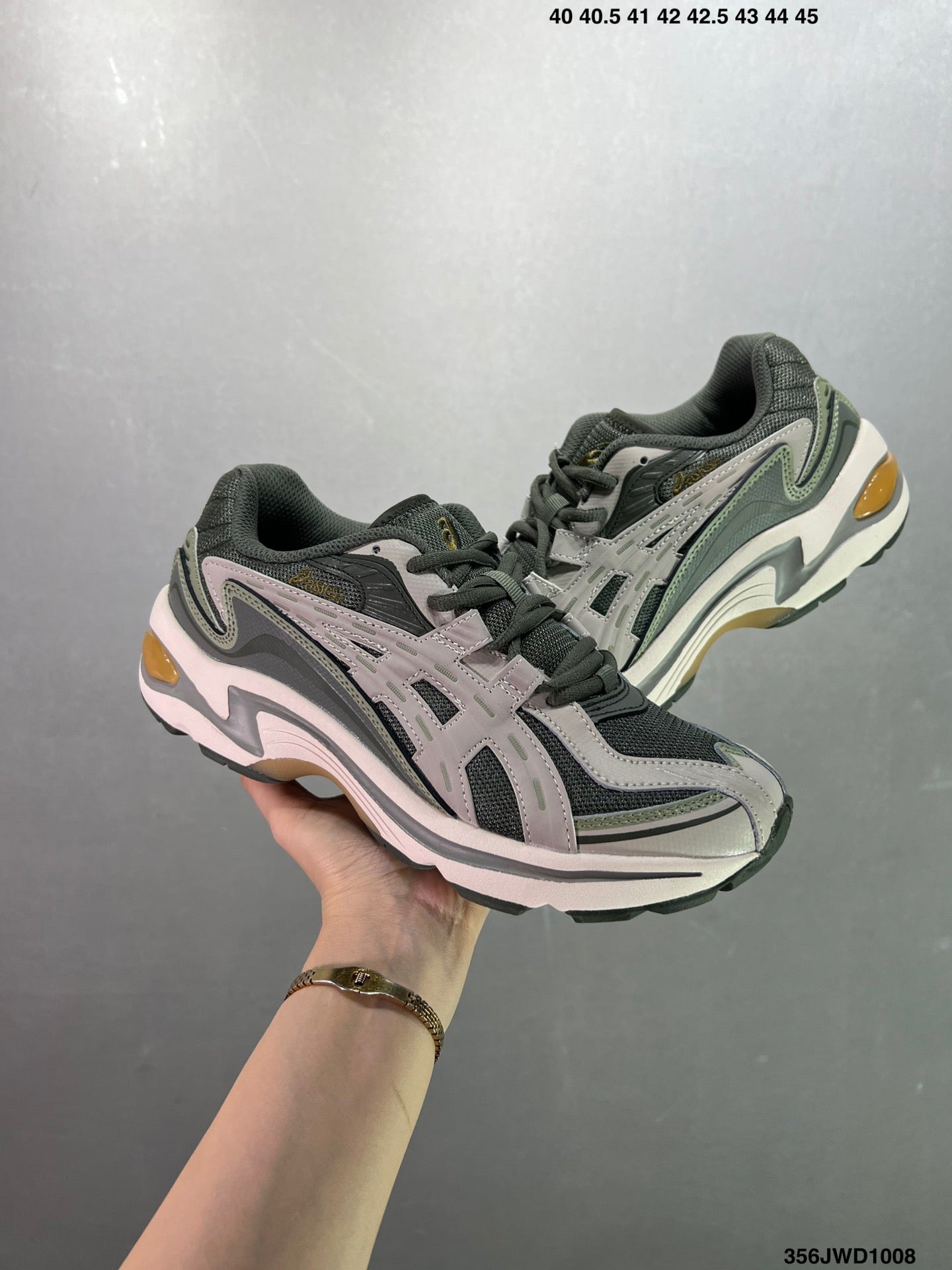 ASICS new men's and women's casual shoes GEL-PRELEUS sports retro couple tiger tooth shoes dad shoes