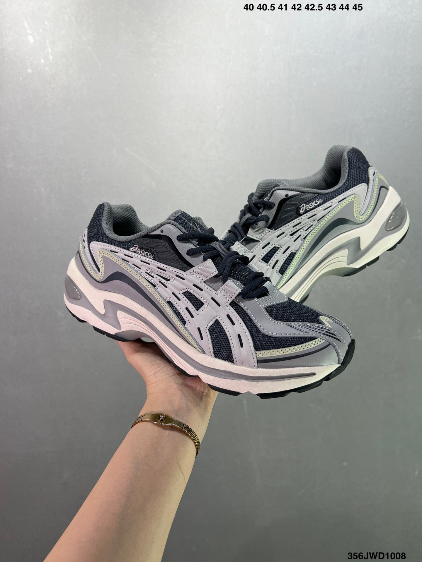 ASICS new men's and women's casual shoes GEL-PRELEUS sports retro couple tiger tooth shoes dad shoes